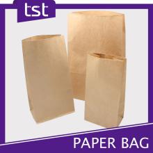 Recycled Brown Kraft Paper Bag For Food