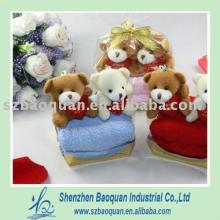 beactiful wedding lollipop towel cake