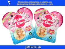 custom printed Special shape chocolate bar packaging material