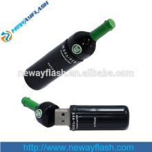Popular 2gb Red Wine Bottle Bottle Shape  Usb   Memory  Best Bottle Sticks  Usb 