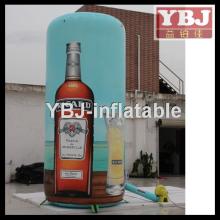 2013 hot sale advertising  inflatable  champagne  bottle / inflatable  champagne  bottle  for advertising