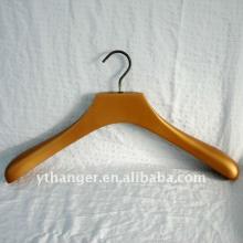 WA96 champagne real wood coat hanger