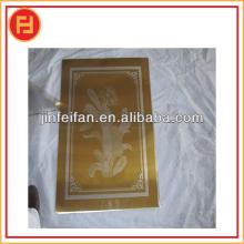 Champagne Gold Colored Stainless Steel Decoration Sheet
