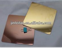 201 titanium red wine mirror stainless steel sheet