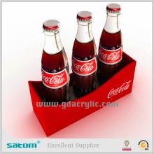 Factory wholesale fashionable design acrylic red wine display