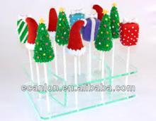 clear acrylic lollipop cake pop display stand