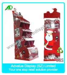 Cardboard POP display,point of sale display,Floor Display Shelf for Chewing Gum