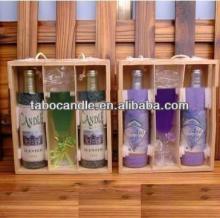 Champagne candles art candle bottle shape candle