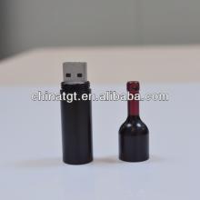 Red wine bottle usb flash drive free shipping