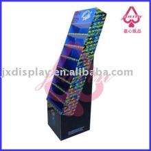 Chewing gum cardboard display shelf