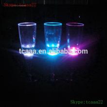 led light champagne glass cup for party decoration