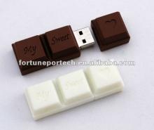 Novelty chocolate bar mini flash drive