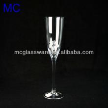 elegant  luxury  champagne glass