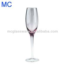 gorgeous purple champagne glass