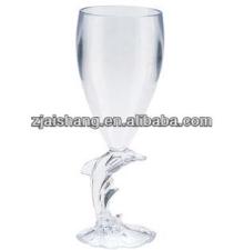 European Fashionable First Rate High Quality food grade champagne glasses plastic Bpa free