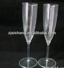 European Fashionable First Rate High Quality food grade clear champagne glasses Bpa free