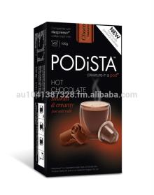 Nespresso Compatible Capsules/Pods PODiSTA - Hot Chocolate