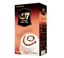 Trung Nguyen G7 Capuccino instant Coffee Mocha/Hazelnut/Chocolate, 12 sticks/box, 200 Gr