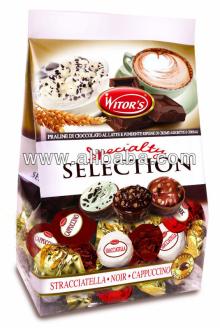 Pralines Bianco cuore 250 grs