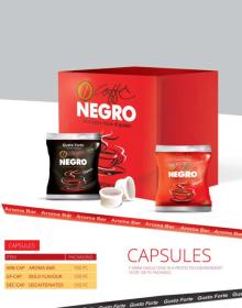 Original  Italian   Coffee   Capsule s Caffe Negro
