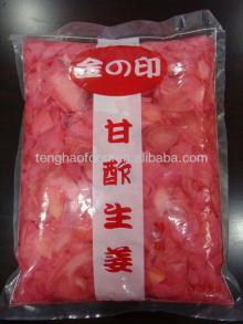 Meet EU ,Russia standard sweet taste high quality  sushi   pink   ginger 