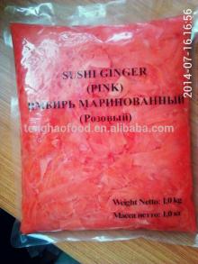 1kg*10bag/carton,20barrels Sweet taste pickled sushi ginger