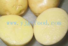 fresh yellow potatoes