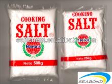 250g or 500g bagged packed cooking Salt ,refined salt ,food salt