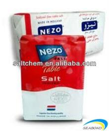 the finest table salt,small packaging style salt