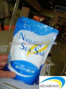 small packaging natural sea salt ,finest human food salt