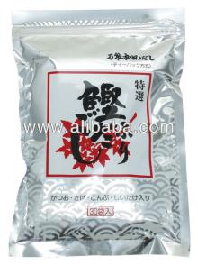 High quality Japanese  dry   food   products  Seasoning Tokusen Katsuo Furidashi Pack of 30