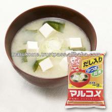 High quality miso matches with seaweed flour made in Japan and used in japan