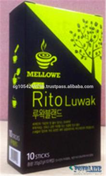 instant coffee((2g/stick black coffee-Luwak blend)