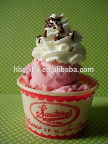 Eco-friendly paper ice  cream   container s