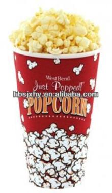 32oz Custom logo printed popcorn boxes