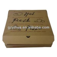 hot sale professional custom pizza box factory in guangzhou