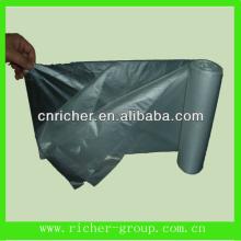 HDPE/LDPE white/clear plastic flat bag for food packing on roll