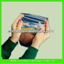 Clear Biodegradable Plastic Self-adhesive Bag For Hamburger