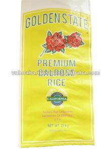 rice bag  PP   woven  , BO PP  lamination made in  vietnam 