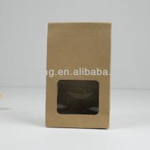 Brown Paper Food/Feed Packaging Bag Peanut Dry fruit Cookie Packing Bag