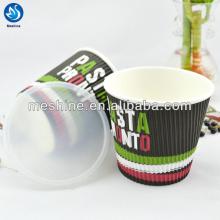 Disposable paper  soup   container 