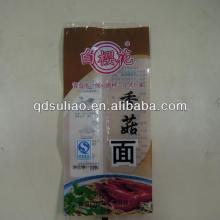 high quality full color printed plastic bag for noodles