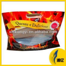 hot roasted chicken  bag / microwave   bag / slide plastic  bag 