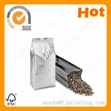 coffee packaging bags plastic foil lined