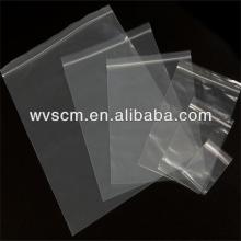 Food grade Clear  Plastic  Bag with zipper