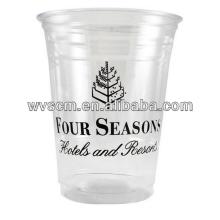 Custom Take Away Clear Printing PET Plastic Cup