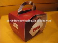 wholesale customized paper cake box with handle