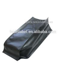 Heat sealed Foil Coffee bags with valve black coffee bag