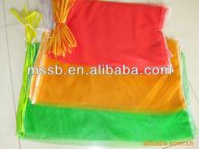 colorful  nylon   mesh   bags  for fruit and vegetables