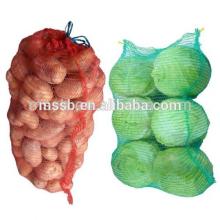 colorful 50*80cm 25kgs acrylic mesh netting material bag
